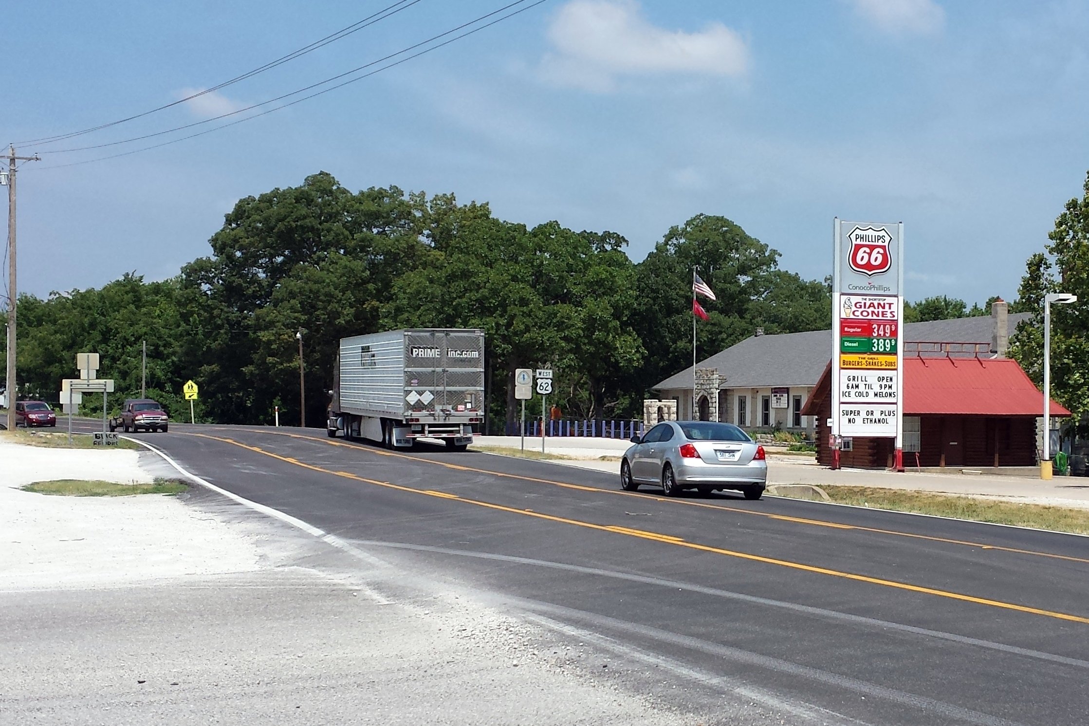 us 62 in garfield, ar